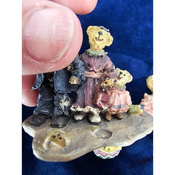 LOT OF 4 BEARWARE BOYDS BEARS & FRIENDS RESIN BROOCH‎ PIN - Picture 9 of 13